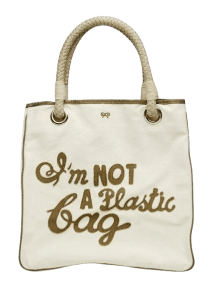 I'm Not a Plastic Bag tote