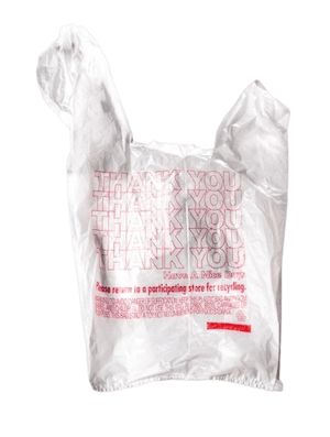 Plastic shopping bag